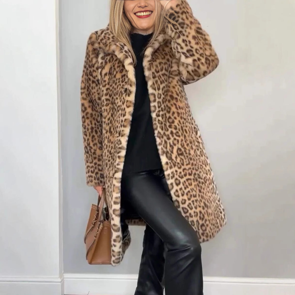 Manteau Léopard Premium – Charisme & Raffinement🐆