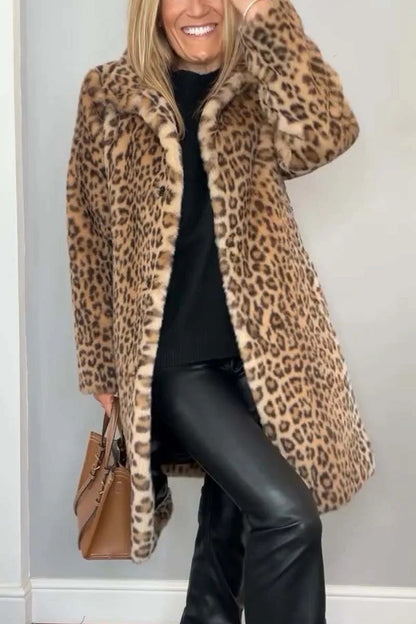 Manteau Léopard Premium – Charisme & Raffinement🐆